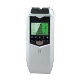 SH402 - Escáner de pared 5 en 1, localizador de cables de mano con pantalla LED (plateado)
