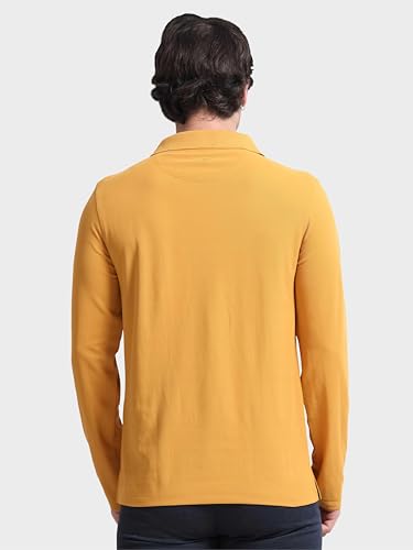 Image of STELLERS Men's Full Sleeve Polo T-Shirt | Feather Touch Feel | Odour Resistant | Wrinkle Free | Quick Dry | Stretchable | Lightweight | Anti-Static | UV Resistance | Anti-Microbial