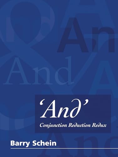 `And` – Conjunction Reduction Redux view 2