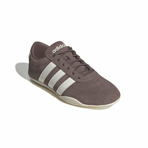 adidas Damen Grand Court Lo Shoes, Earth Strata/Off White/Earth Strata, 41 1/3 EU – Ansicht 4