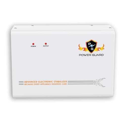 Image of Power Guard PG 400 Voltage Stabilizer for 1.5 Ton Split & Window AC | 170V to 280V Range | 5-Year Warranty