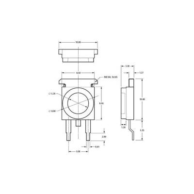 LED High Power Broadcom ASMT-MR00-AHJ00 ASMT-MR00-AHJ00 N/A Puissance: 1 W N/A Cover