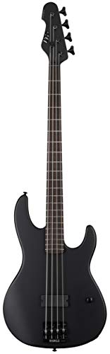 Esp Ltd Ap-4 Black Metal Bass Guitar, Black Satin #TOP1