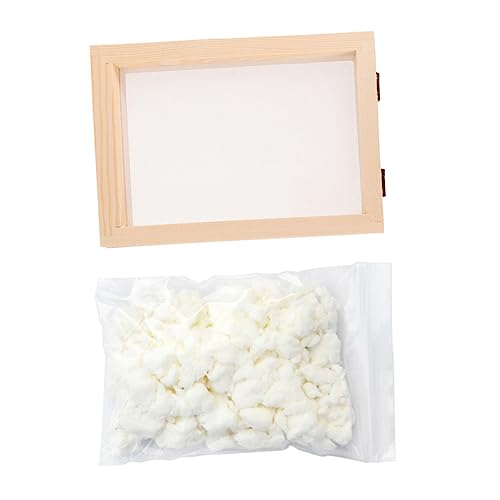 Angoily DIY Paper Making Kit Mould and Deckle Set for Adults Paper Craft Frame Handicraft Mold Frame Dry Pulp Tool