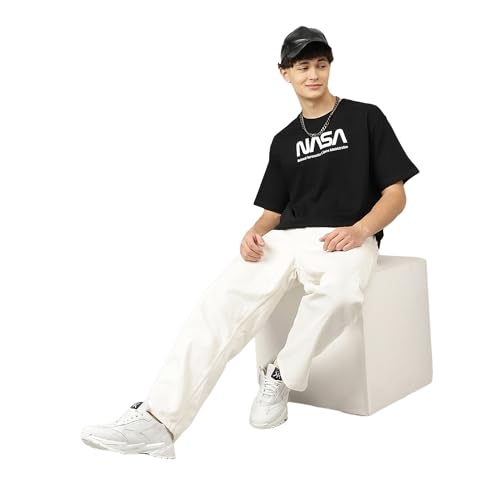 Image of Free Authority Men's Printed Loose Fit T-Shirt