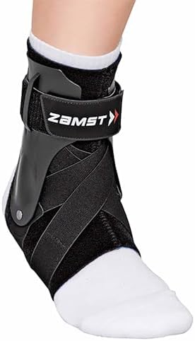 Ankle Brace Support Stabilizer: A2-DX Mens & Womens Sports Brace for Basketball, Soccer, Volleyball, Football & Baseball - Right Ankle, Medium