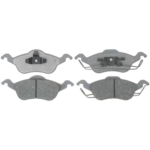 ACDelco Silver 14D816C (19286113) Ceramic Front Disc Brake Pad Set
