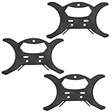 ZAKTUS 3 STK Kabelwickler, Kunststoff Mehrzweck Kabelrolle Kabel-Manager Aufbewahrung Organisator f&uuml;r Seile, Verl&auml;ngerungskabel, Weihnachtsbeleuchtung, Lichterketten (Schwarz)