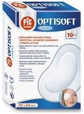 Pic Ades Eye Pad 10pcs, White, 10 Unità (Confezione da 1)