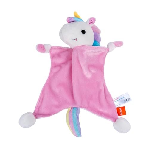 Image of HECCEI Baby Security Blanket Soft Lovey Snuggle Toy, 14 Inches Dreamiecone | BPA-Free, non-toxic, Safe for Baby, Durable, Machine Washable, Stuffed Animals, Baby Shower Gifts