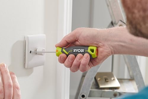 Jeu de 6 tournevis magnétiques RYOBI RHSDS6PC Embouts PH PZ SL Poignées ergonomiques antidérapantes - vue 5