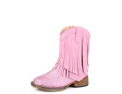 ROPER Girl's Double Fringe (Toddler) Western Boot