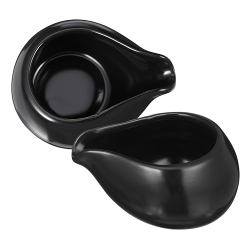 Pichets céramique pour sauce et soupe avec surface lisse résistante
