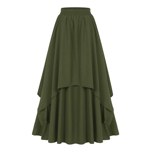 Robe médiévale femme et corset gothique chic pour costume victorien d'invitée de mariage