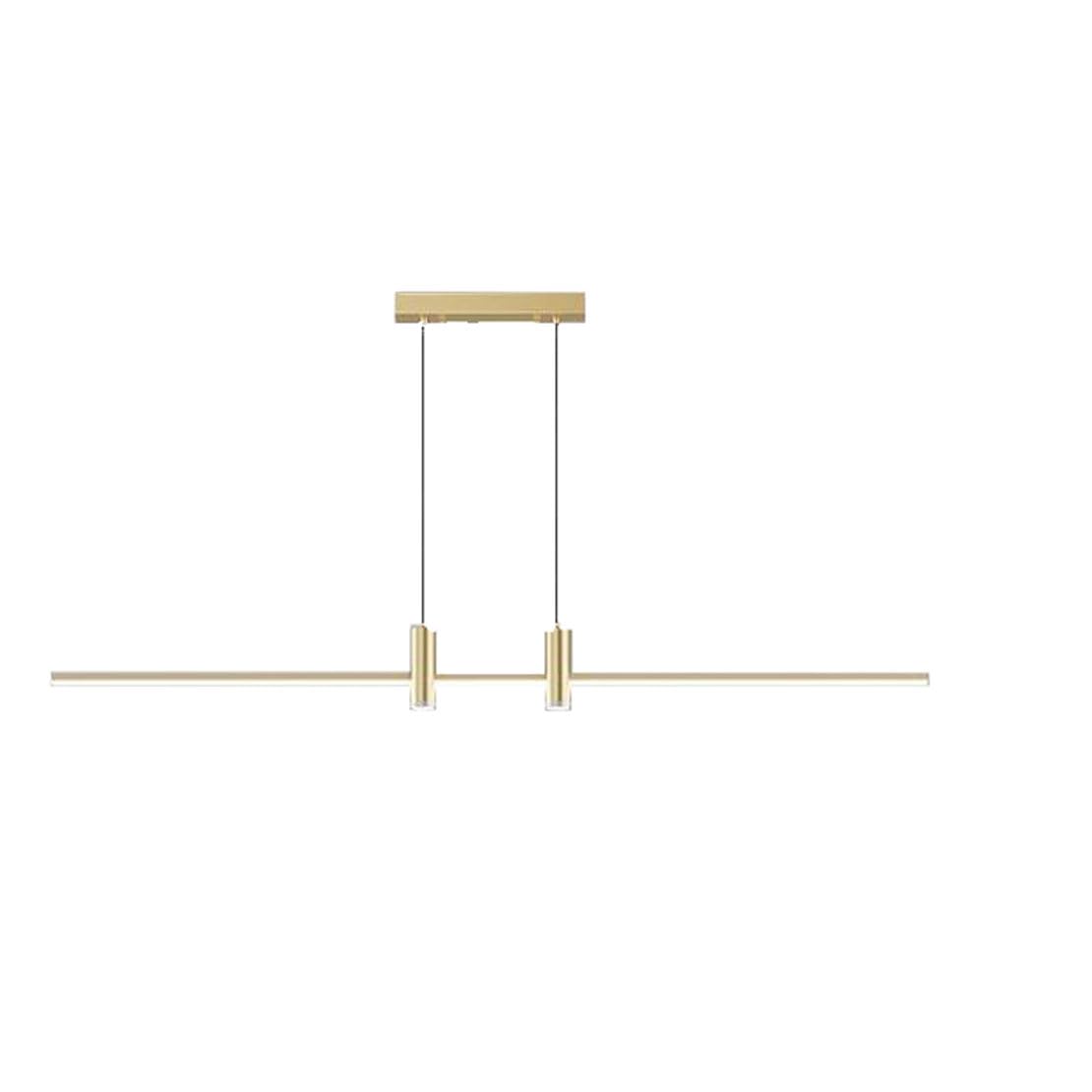 CSXSXAUO Modern LED Pendant Chandelier for Dining Room, Dimmable 3000K/4500K/6000K, 26W Hanging Light Fixture, Stylish Illumination Home Decor