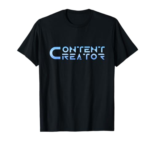 Cool Youtuber Content Creator Design for Movie Maker Artists T-Shirt