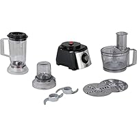 Bosch Kompakt-Küchenmaschine MultiTalent 3, 50 Funktionen, Rührschüssel 2,3 L, Mixer 1,0 L, Universalmesser, schneiden und raspeln (fein,grob), Schlagscheibe (Sahne), 900 W, schwarz, MCM3PM386