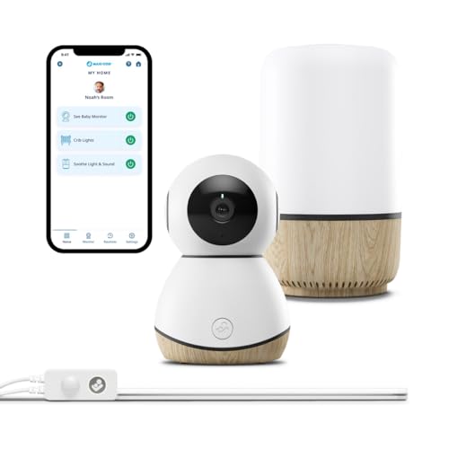 Maxi Cosi Connected Nursery Bundle-See Baby Monitor + Soothe Ligh...