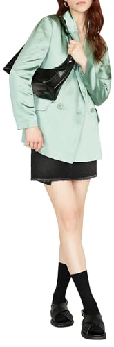 Giacca Sisley Womens 2G55LW01A - Giacca Aqua 18E, 36, Aqua 18e