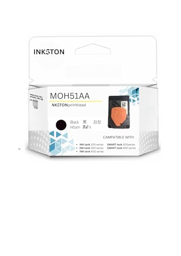 Image of MOH51A (Black) PRINTHEAD Compatible with Printhead Ink Tank 100 /300 /400 Series, Smart Tank 300 /400 Series (Black)