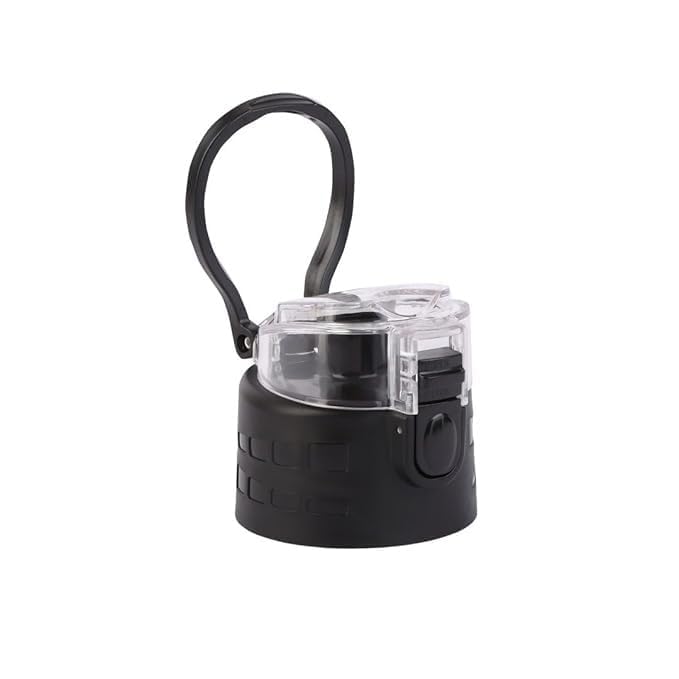 Replacement Flip-Top Lid Compatible with Milton Atlantis Thermosteel Bottle 500ml & 600ml – Leak-Proof BPA-Free Plastic Bottle Cap with Handle – Pack of 1-image-7