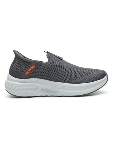 Image of Action | Athleo | WALKER-506 | Lightweight Comfortable Durable | Shoes | Slip-On | Running Shoes | for Men