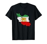 Iran Flag Map