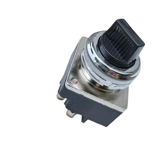 Interrupteur principal HKA2-3 à 4 broches et 3 positions pour perçage 30mm