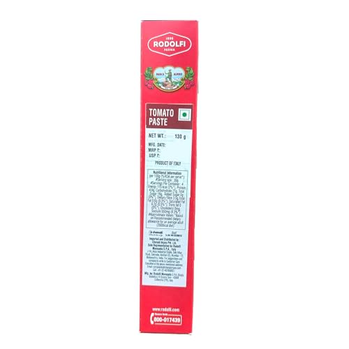 Rodolfi Tomato Puree Tube, 130g