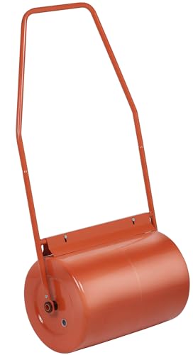 Rullo compressore per prato 44 kg Ø30x44 cm in acciaio, Agrati, rosso