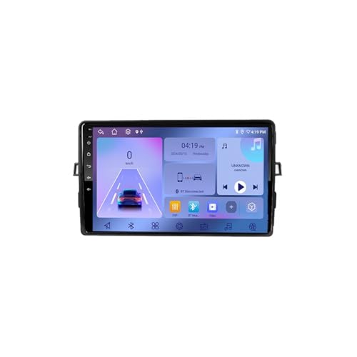 Pantalla táctil para coche Toyota Auris: viaja con navegación GPS fija, música y llamadas seguras