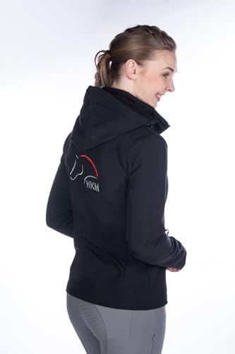 HKM Team Veste Femme - Blouson équestre léger et déperlant