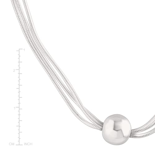 Silpada N0914 Thoreau' Multi-Strand Bead Necklace In Sterling Silver thumb #5