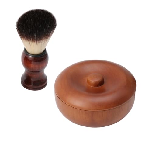 VICASKY Men's Shaving Brush Set Beard Shaving Bowl Bowl Fine Brush for Comfortable to Hold Handle