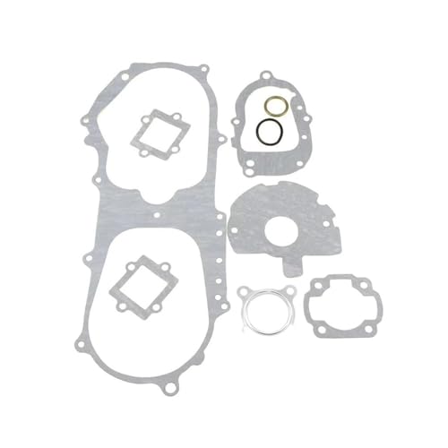JOG50 3KJ ZR50 3YK 50ccスクーター1E40QMBエンジンシリンダークランクケースカバーに適合するオートバイガスケットキット