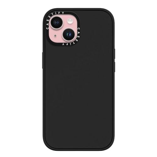 Image of CASETiFY for iPhone 15 Case - Impact Compatible with MagSafe Matte Black