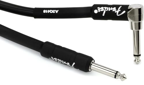 Image of Fender Instrument Cable Professional Series 25Ft Black Str /Ang 990820060