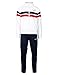 Produktbild Sergio Tacchini NURDER TRACKSUIT (39377) Herren Trainingsanzug WHITE/RED (105) XXL