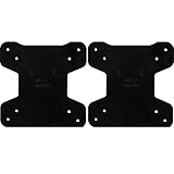 WALI VESA Mount Adapter Bracket for AOC Monitors, i2367Fh, i2367Fm, i2367F, i2757Fh, i2757Fm, i2067F, i2267Fw, and i2267Fwh (VAO001-2), 2 Pack, Black