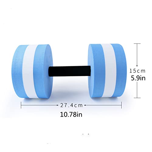 MMCCHB-Floating-Dumbbells-Water-Sports-DumbbellsSet-of-2-for-Water-AerobicsPink-red-Blue-Green