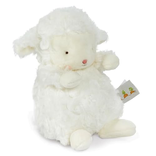 BUNNIES BY THE BAY Wee Kiddo Sheep Teddy, White, 18cm Tall - Image 2