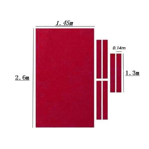 Tapis de billard au roulement fluide pour accessoires de bars - 7