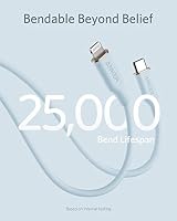 Anker PowerLine III Flow USB C Lightning Kabel Silikagel MFi [1,8m] | Kompatibel mit iPhone 11/12/13/14 Serie und AirPods Pro – Ansicht 4