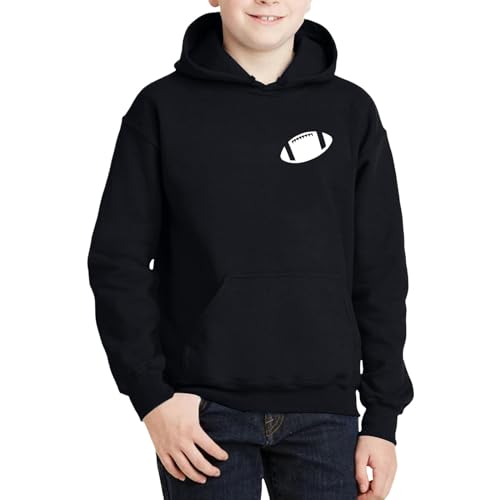 Boys' Zip Up Hoodie Sweatshirt Child Toddler Boys Girls Long Sleeve Rugby Football Letter for Children (3-143