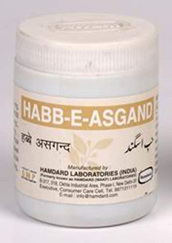 NWILHamdard Habb-E-Asgand -Bottle of 50 Tablets