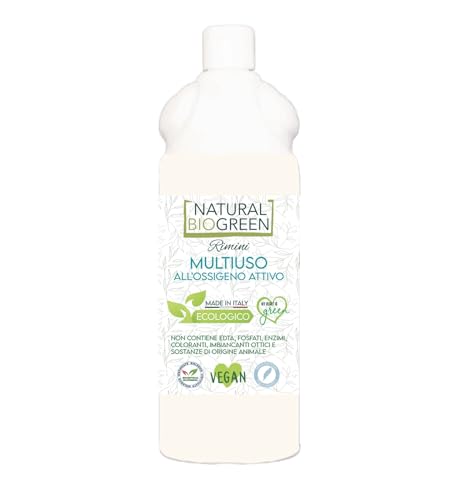 Naturalbiogreen Multiusos al oxígeno activo ecológico sin perfume hipoalergénico 1000 ml