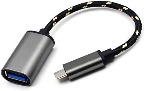 Amazon Com Pro Otg Adapter Works With Apple Ipad Pro 12 9 Inch 2020 For Otg And Usb Type C Braided Cable Use With Devices Like Keyboard Mouse Zip Gamepad Hdmi More Gray Electronics