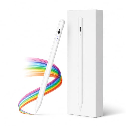 Image of Universal Stylus Pen Stylus for Android Touchscreens, Rechargeable Fine Tip Digital Pen for Writing, Drawing & Note-Taking, Works with Compatible ipad & Android and iOS Devices