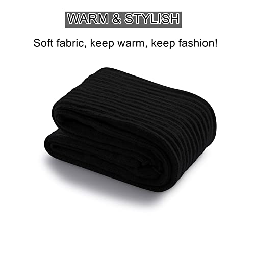 Women's Plus Size Leg Warmers Knit Over Knee High Footless Socks for Thick Thighs3