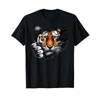 Retro Spirit Tiger Face shirt design Football Tiger Fan T-Shirt
